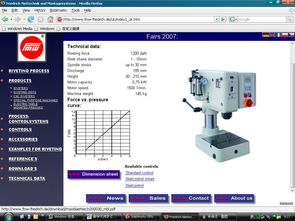 如何在德國網(wǎng)站www.fmw-friedrich.de下載鉚接機N200產(chǎn)品資料